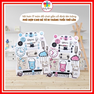 BUSY BOARD - BẢNG BẬN RỘN - ĐỒ CHƠI PHÁT TRIỂN TRÍ TUỆ TOÀN DIỆN CHO BÉ