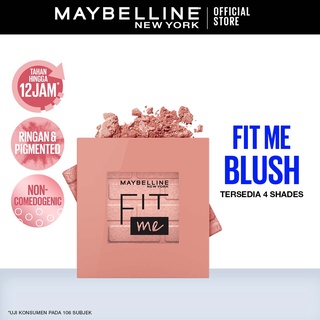 Image of Maybelline Fit Me Blush Make Up (Blush Untuk Wajah Lebih Cerah Dan Tahan Lama)