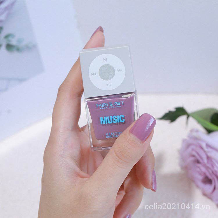 [Hàng mới về] Sơn móng tay nhanh khô không bị rách phong cách Nhật Bản chất lượng cao