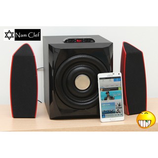 Loa vi tính bluetooth enkor f200 - 2.1 likenew