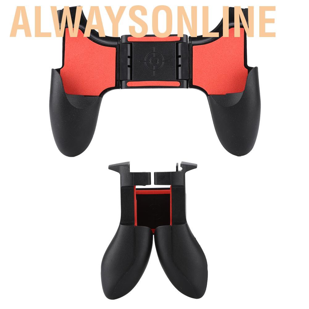 Alwaysonline C2 Folding Joystick Grip Handle Shooting Game Artifact Controller Gamepad 