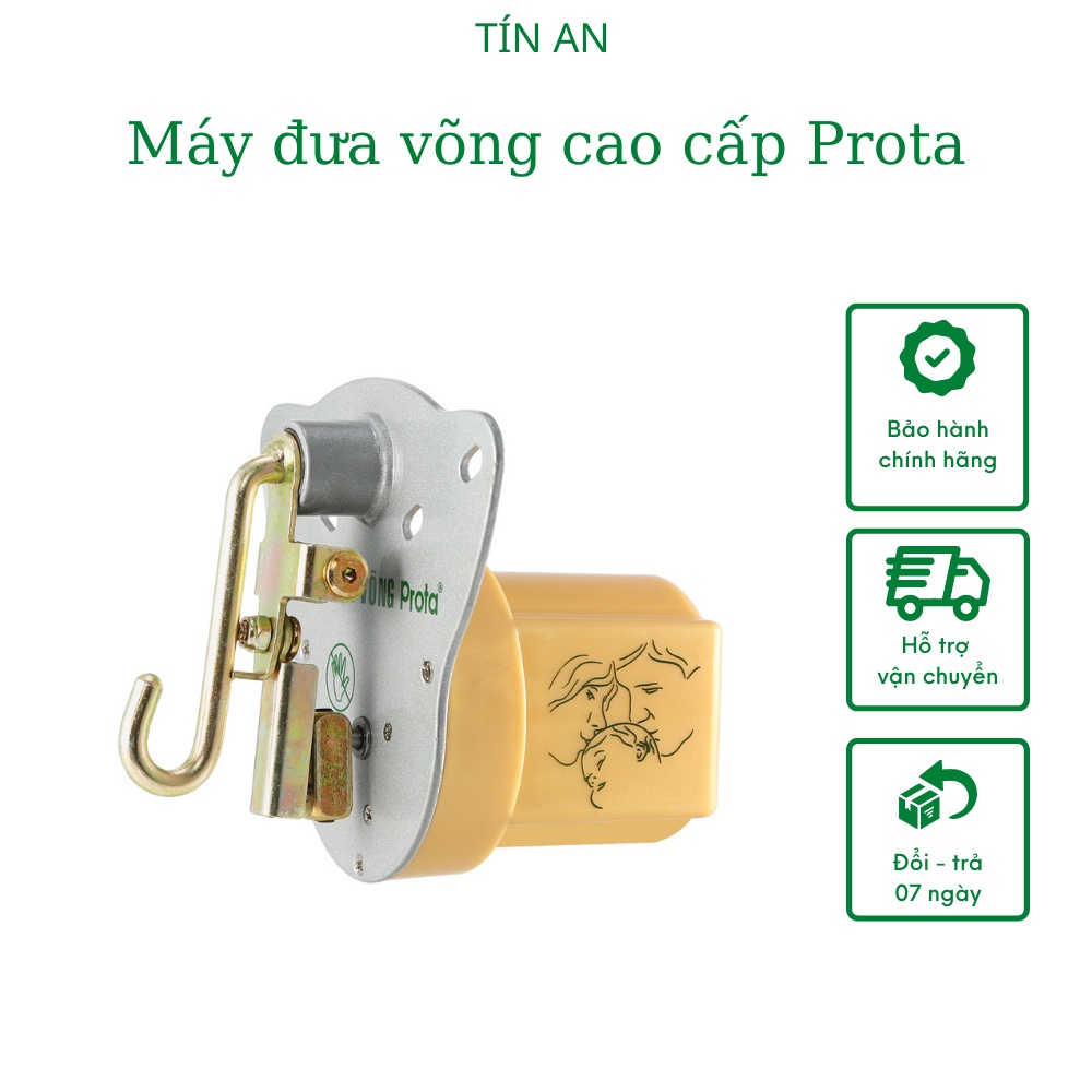 Prota Máy đưa võng cao cấp tặng bộ làm kem