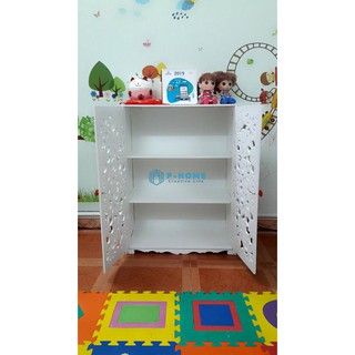 Tủ Giày 3 Tầng Hoa Cúc P-HOME
