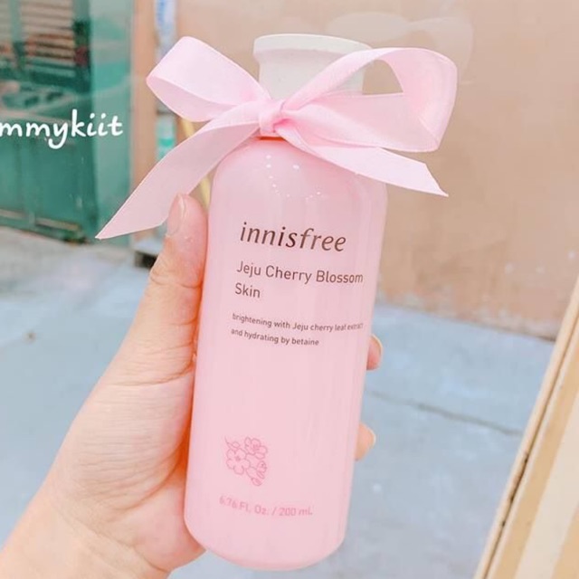 NƯỚC HOA HỒNG INNISFREE HOA ANH ĐÀO INNISFREE TONER JEJU CHERRY BLOSSOM SKIN 200ml