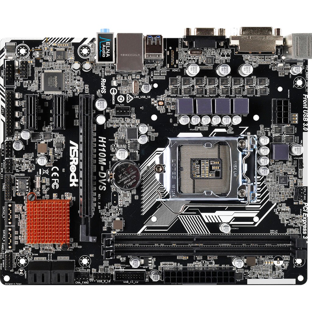 Main Asrock H110m-DVS r2.0