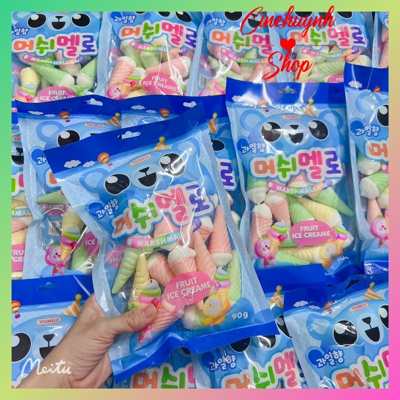 BÁNH KEM ỐC QUẾ NỘI ĐỊA HÀN CHO BÉ GÓI 90G