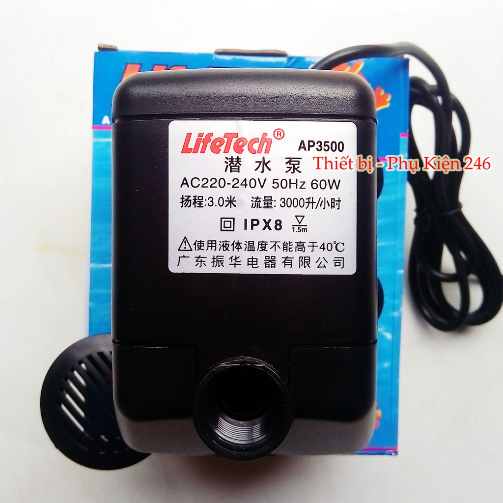 Máy bơm nước LifeTech AP 3500 hồ cá cảnh