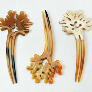 ( Ảnh thật) Trâm cài tóc sừng trâu cao cấp, Trâm cài tóc san hô, Phụ kiện tóc đẹp, Trâm cổ trang