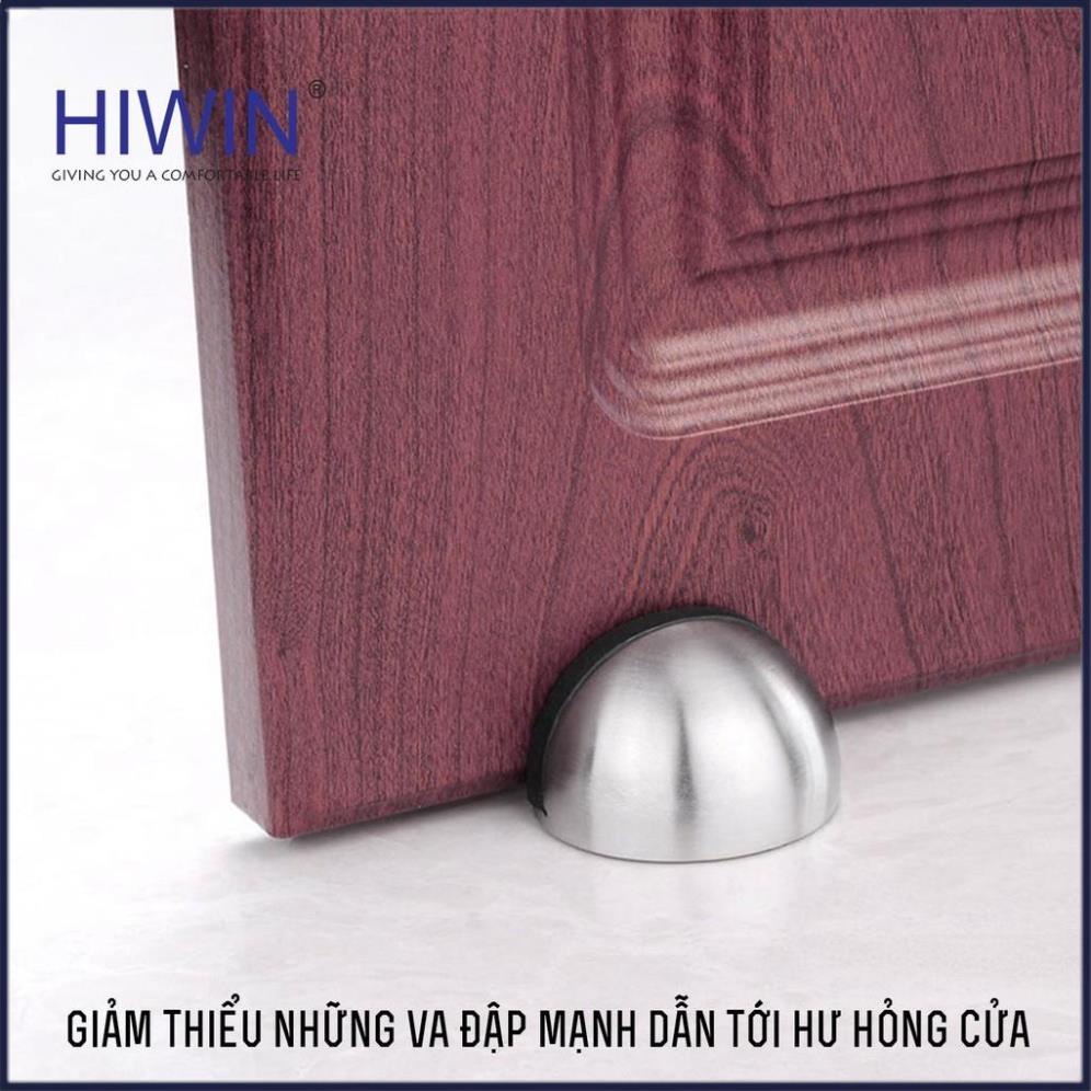 Chặn cửa bán nguyệt inox 304 mặt mờ HIWIN Y-9004