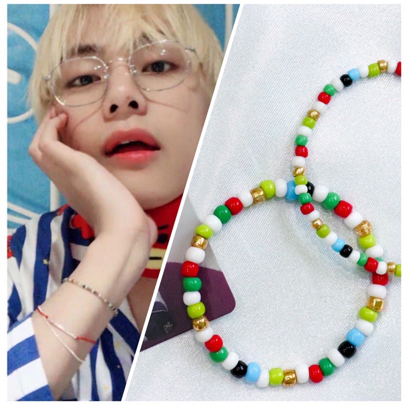 VÒNG TAY HẠT CƯỜM V & JUNGKOOK