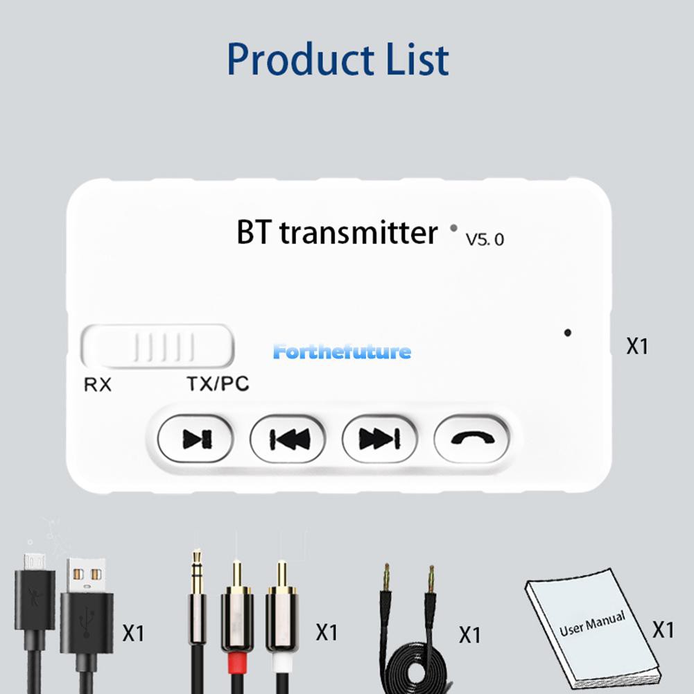 Thiết Bị Nhận Tín Hiệu Âm Thanh Bluetooth Không Dây 3 Trong 1 Edr Tx Rx Cho Tv / Pc / Xe Hơi