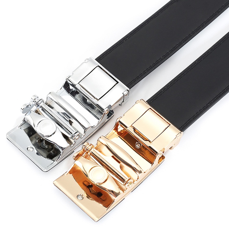 Thắt lưng nam khóa tự động da thật thời trang G684