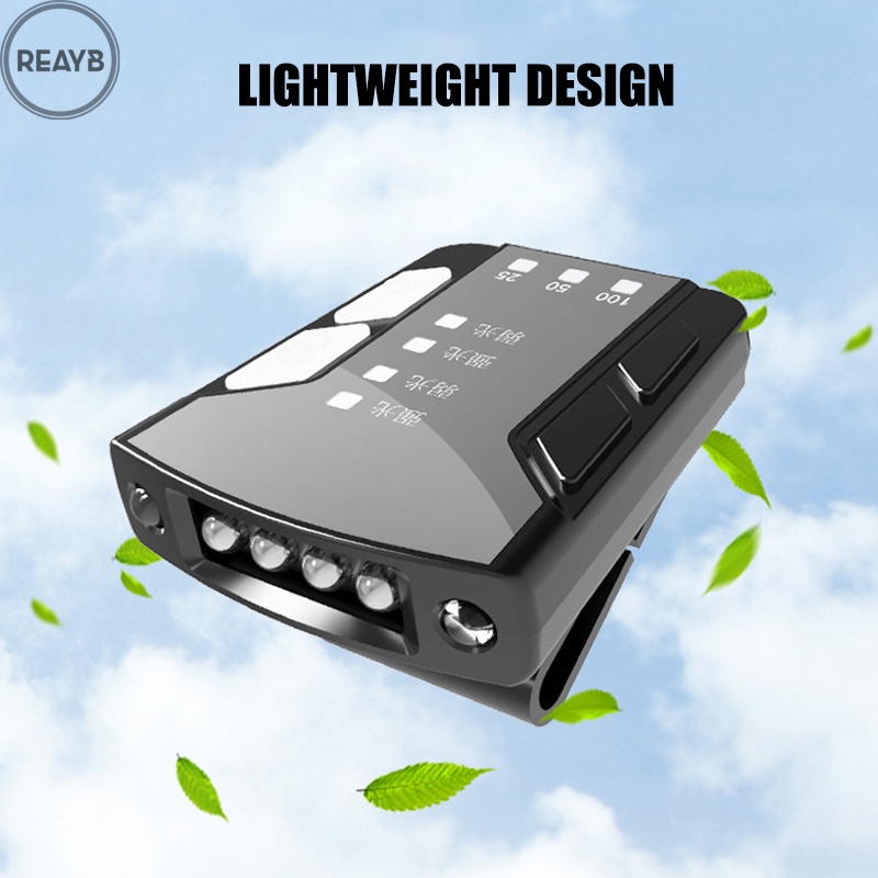 Đèn Led 6 Bóng Cảm Ứng Gắn Mũ Lưỡi Trai Có Thể Điều Chỉnh Kèm Sạc Usb Tiện Dụng | BigBuy360 - bigbuy360.vn