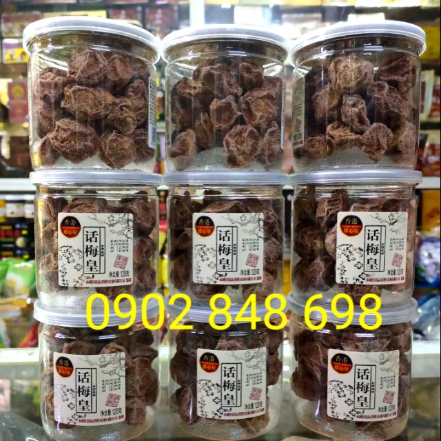 Xí muội Hongkong chua chua, mặn mặn ăn bao ghiền