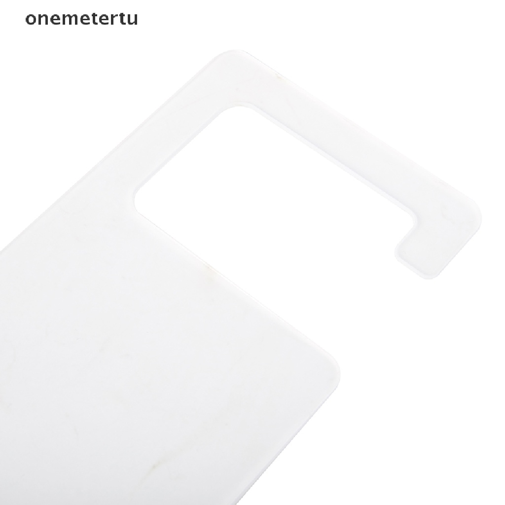 Thẻ Màu Trưng Bày Móng Tay Hình Vuông / Oval / Trái Tim Bằng Acrylic Trong Suốt