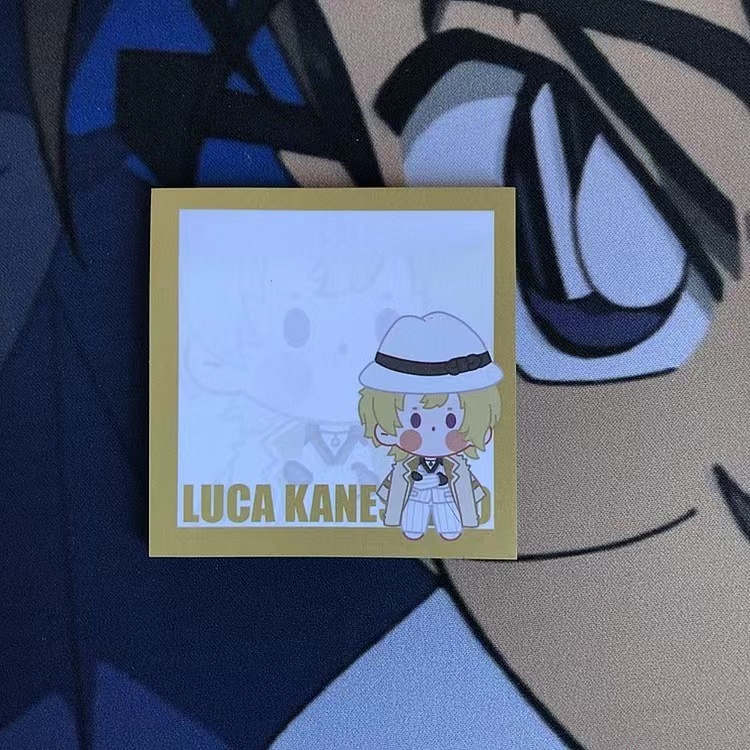 Tập Giấy Ghi Chú In Chữ Luxiem Nijisanji