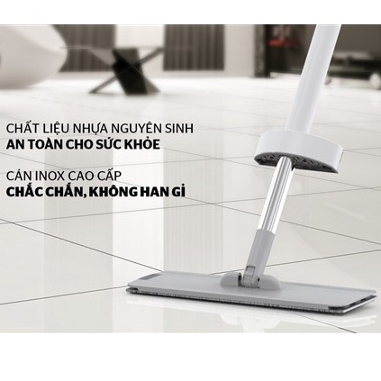 Bộ lau nhà đa năng Space Saving Sunhouse KS-CL3211PW - Hàng chính hãng