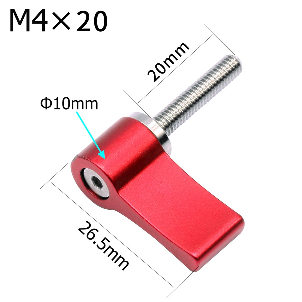 Ốc Vít Điều Chỉnh 7 Hình Chữ L XT-XINTE M5 M4 Bằng Nhôm Cho Máy Ảnh DSLR