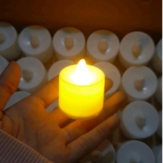 Đèn Trang Trí Hình Cây Nến Đa Sắc Loại Mini Dùng Cho Quán Cafe, Tiệc Sinh Nhật, Sự Kiện - Tommy Toy