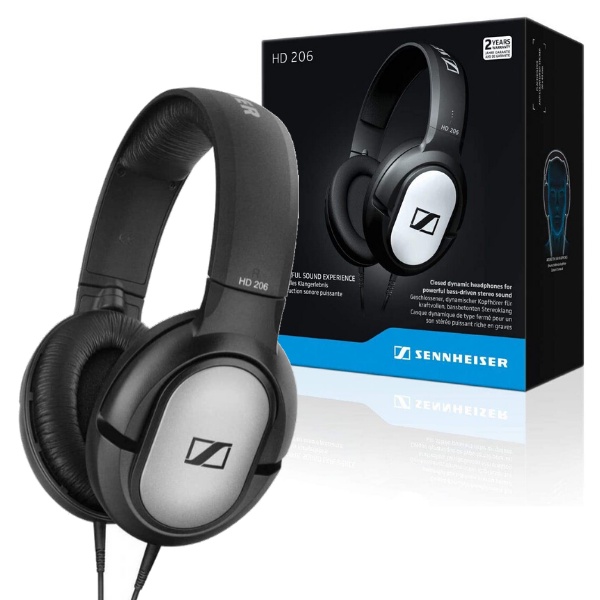 Tai Nghe Sennheiser HD 206 - Hàng Chính Hãng - Bảo Hành 24 Tháng