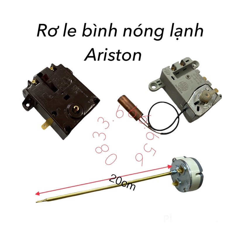 Rơ le ngắt nhiệt bình nóng lạnh Ariston (chọn mẫu)