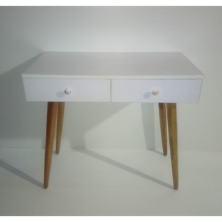 BÀN TRANG ĐIỂM, BÀN LÀM VIỆC  MDF MELAMIN (800X380X720mm) MÀU TRẮNG