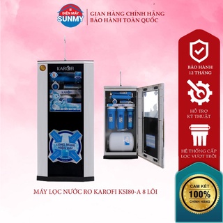 Máy lọc nước Karofi KSI80 8 lõi