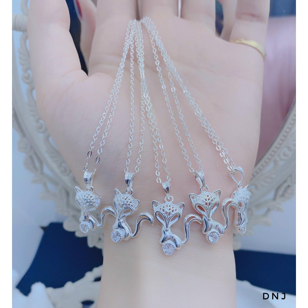 Dây chuyền hồ ly bạc ta