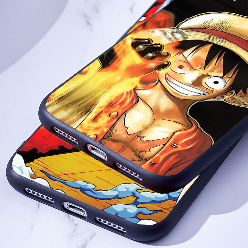 Ốp Điện Thoại MềmSamsung Galaxy S7 Edge S8 S9 Plus One Piece Luffy, Ace, Sabo
