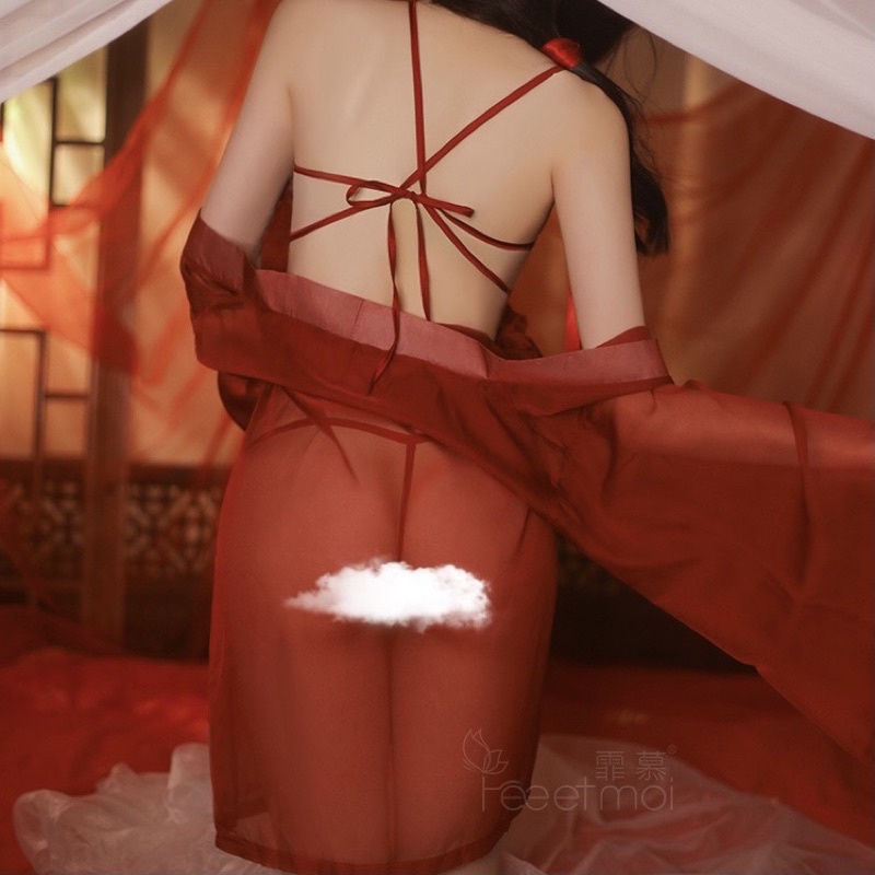 FM7983 Yếm Choàng Cổ Phong Trung Hoa Gợi Cảm Quyến Rũ - Sexy Cosplay @lingerie.sm.toys | BigBuy360 - bigbuy360.vn