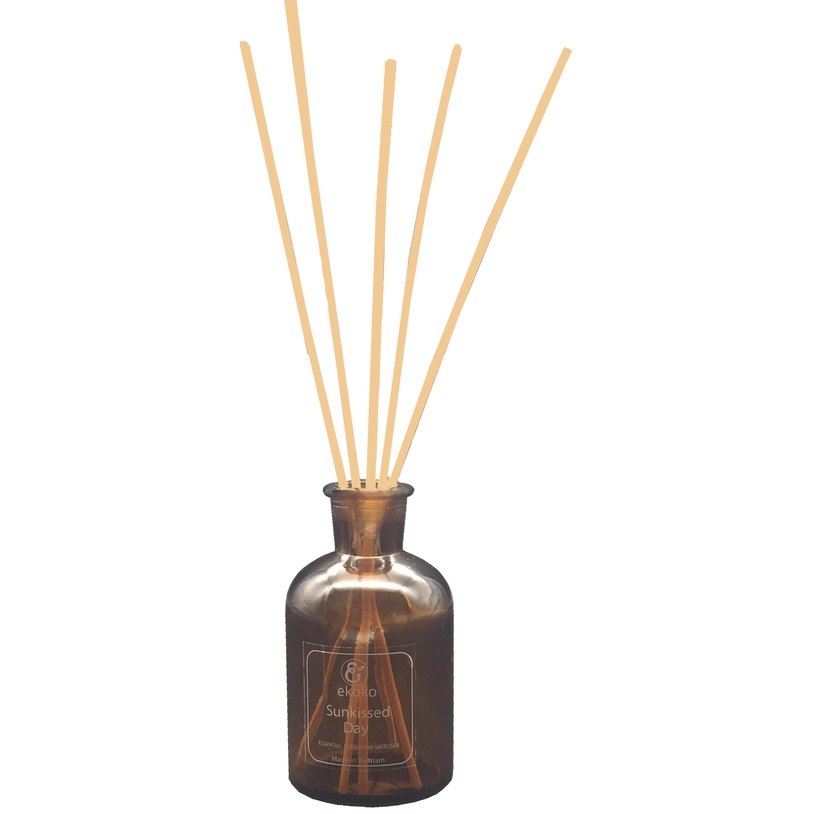 Que mây - que khuếch tán tinh dầu - diffuser sticks 20cm-Đường kính que 3mm / 10 cái
