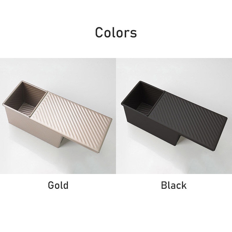 ONLY HOUSE Khuôn Thép carbon Màu Vàng Có Nắp Dùng Nướng Bánh Tiện Dụng