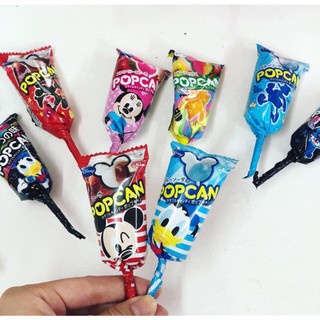 Kẹo Mút Cây hình Mickey Pop Can Glico cho bé