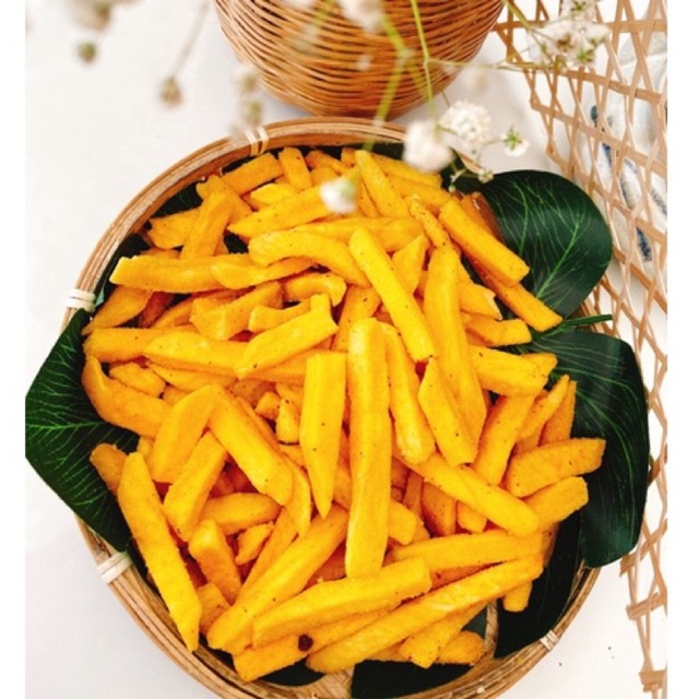 Khoai lang sấy cọng/ 500gr - Đặc sản Đà Lạt