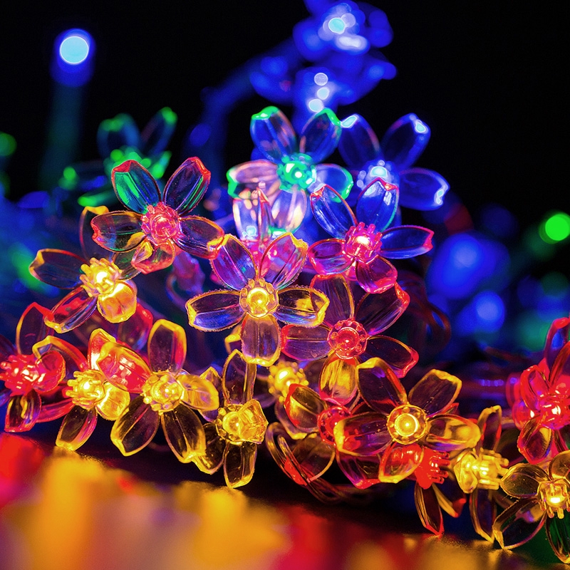 Dây đèn LED chiếu sáng hình bông hoa kích thước 1.5M / 3M / 4.5M / 6M / 10M