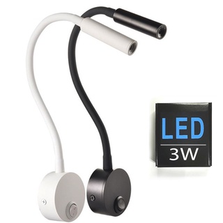 Đèn rọi đọc sách đầu giường phòng ngủ, Đèn trang trí Khách sạn LED 3W - 220V