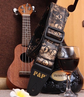 Dây đeo đàn Guitar da PU hiệu P&P