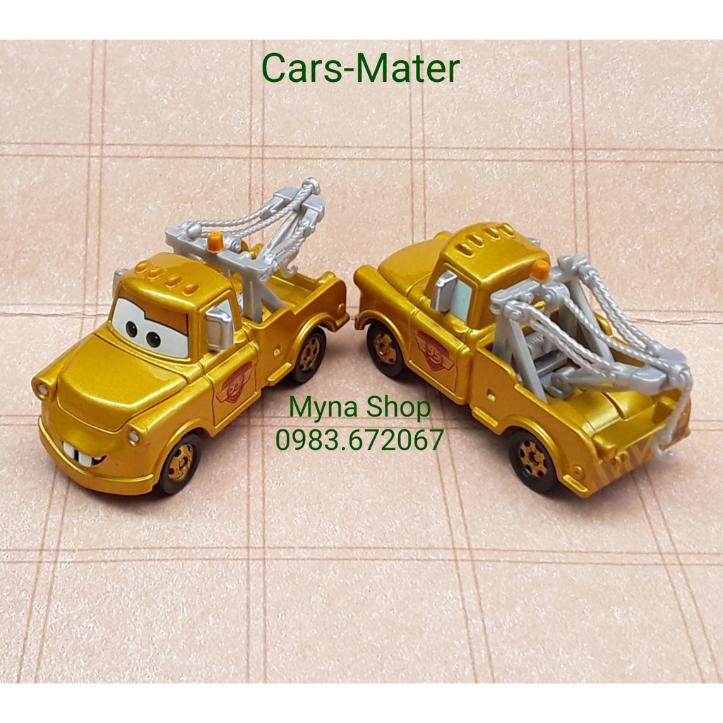 Đồ chơi mô hình tĩnh xe tomica cars không hộp, Mater