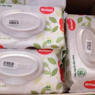 KHĂN ƯỚT HUGGIES 64 TỜ