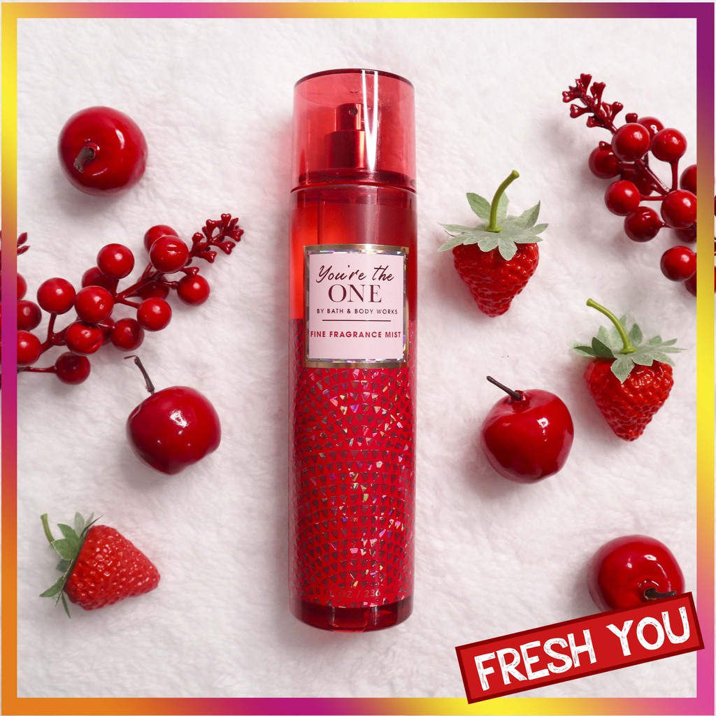Xịt thơm toàn thân Bath & Body Works - You're The One. You Are The One