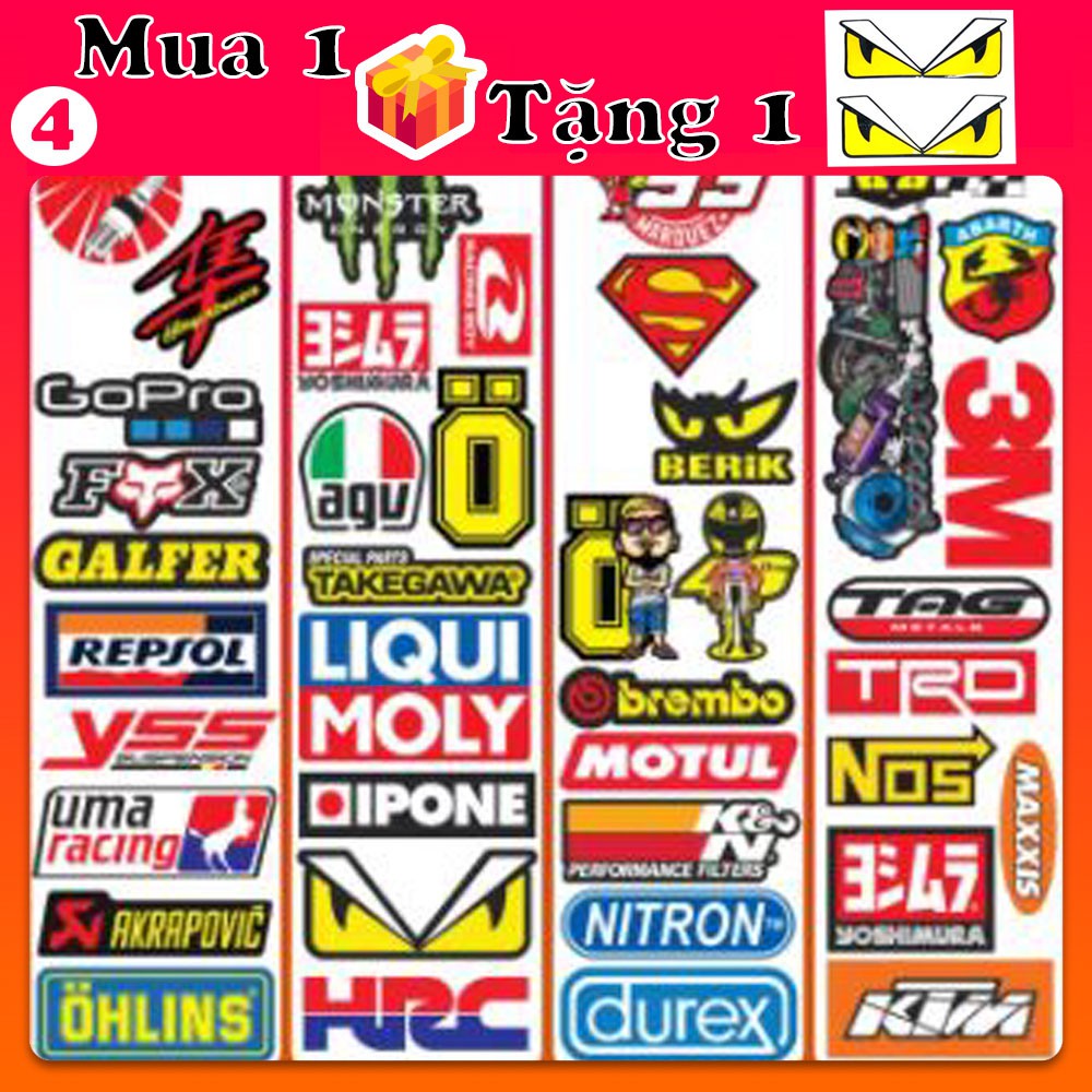 Tem Dán Xe cảnh báo cao cấp  dán xe máy, ô tô, mũ bảo hiểm ... chống thấm nước, chống bay màu