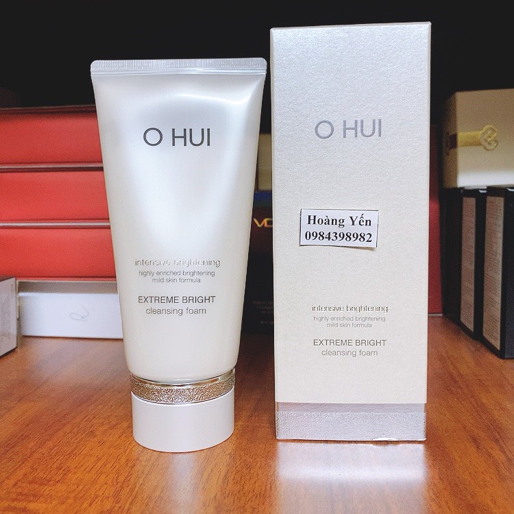 [DATE 2024] Sữa rửa mặt Ohui White dưỡng trắng da-Ohui Extreme White Foam Snow vitamin 160ml- FULL HỘP
