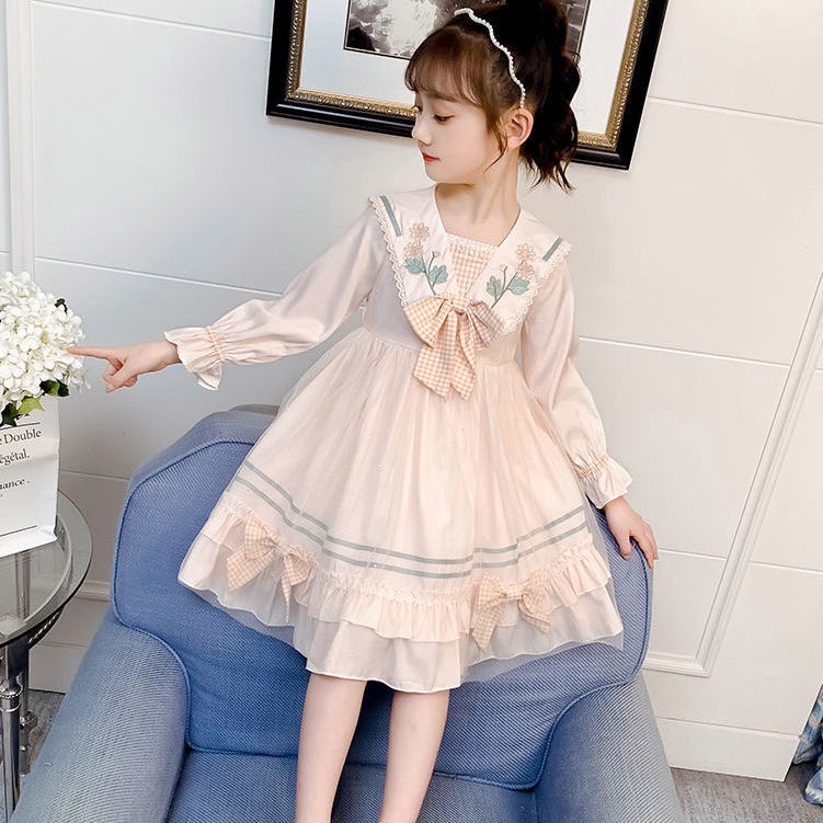 Mới Đầm Lolita Thời Trang 2022 Dành Cho Bé Gái