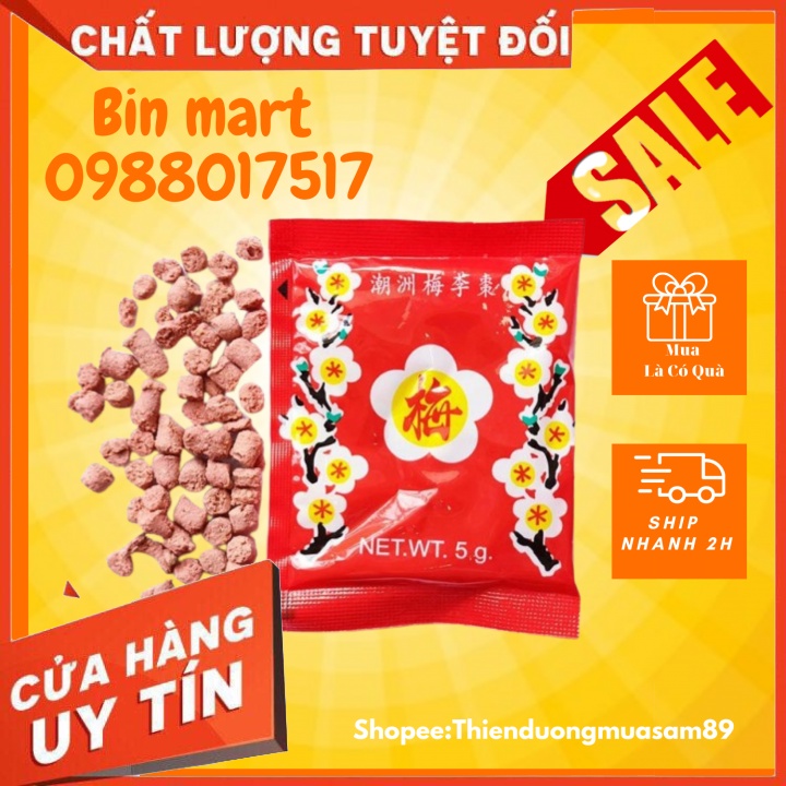 1 gói ô mai hoa đào Thái Lan