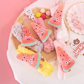 Băng Đô Cài Tóc Hình Dưa Hấu Siêu Đáng Yêu