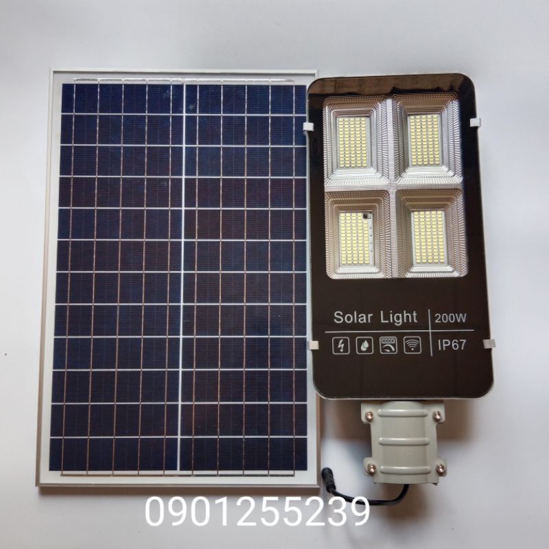 Đèn Đường Năng Lượng Mặt Trời 400W Siêu Sáng