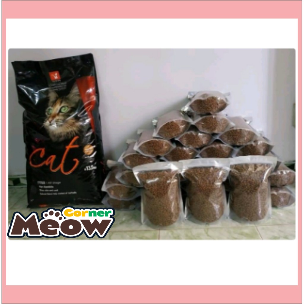 Thức ăn cho mèo Hàn Quốc Cateye túi zip bạc 1kg
