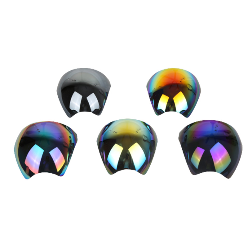 Kính chắn gió bảo hộ tráng gương cỡ lớn bằng acrylic che toàn bộ khuôn mặt oversize cho nam nữ