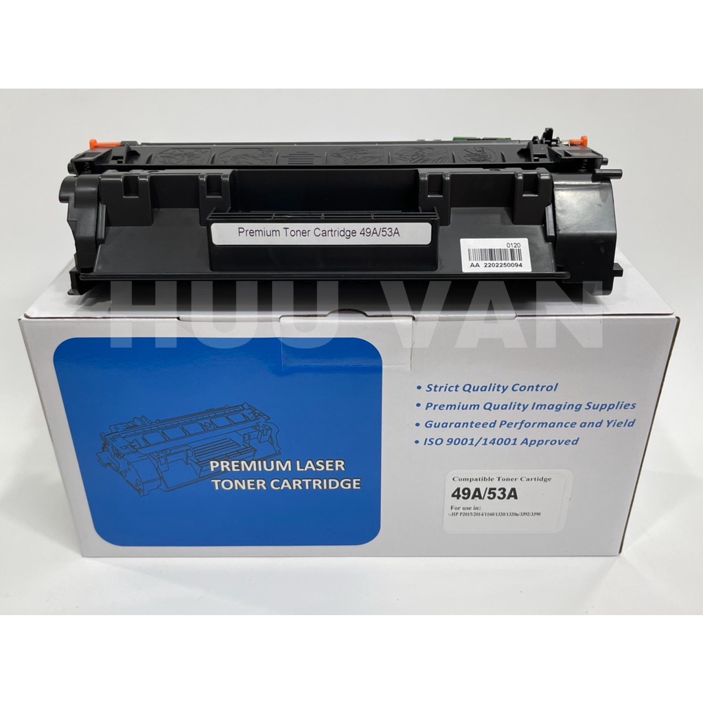 Hộp mực 49A/308 cho máy in HP 1160/1320/3390/3392, Canon 3300