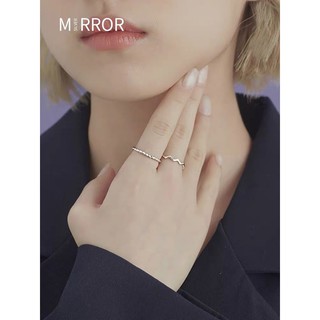 Nhẫn Bạc Nữ Hình Tròn Thiết Kế Đơn Giản Thời Trang Cho Nữ,Nhẫn Bạc Ý Phong Cách Hàn Quốc.
